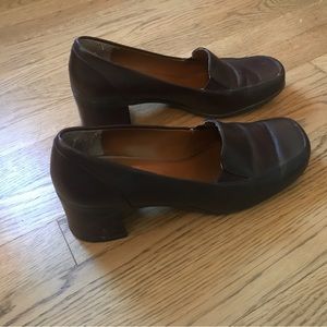 Bandolino chocolate brown leather shoes 8.5 wide